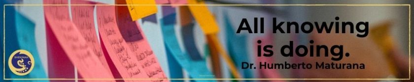 All knowing is doing, inspired action, take action, compassionate courage, smart courage, deep thought, thought leads to action