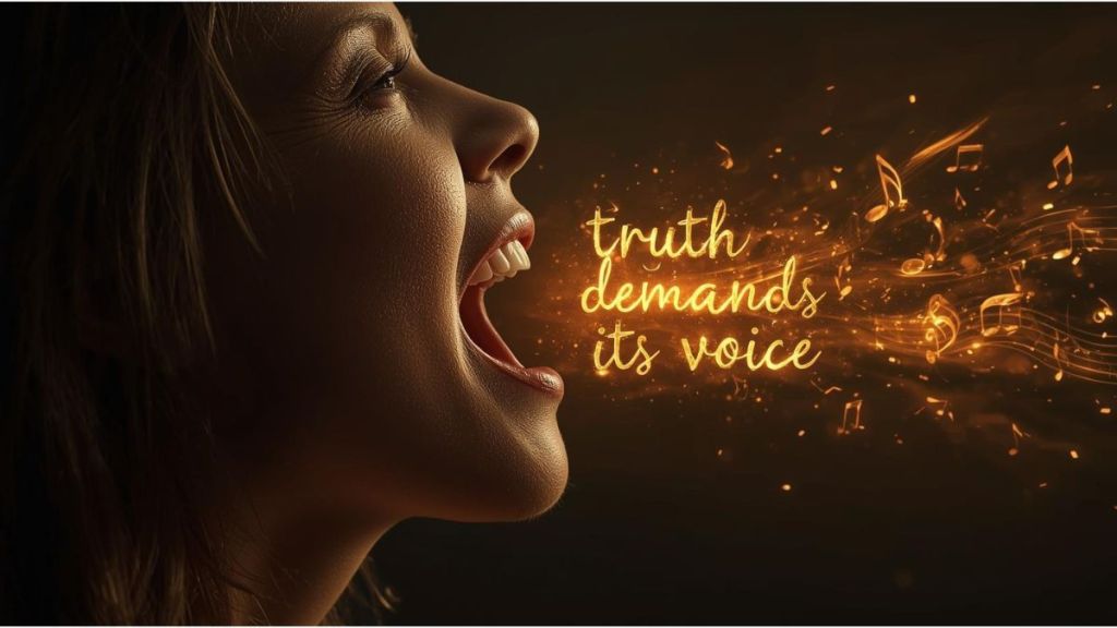 Truth demands its voice, confession,Faith,faith and works,following Jesus,Forgiveness,hypocrisy,inner transformation,justice,love,mercy,renewal,spiritual journey,tested faith,way of faith,works without faith,